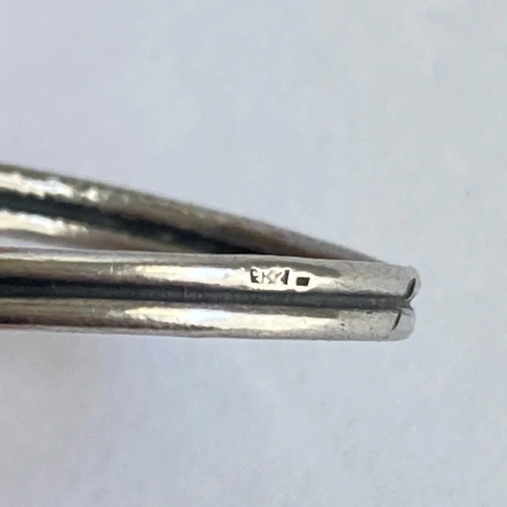 Vintage Tigers Eye Sterling Silver Ring Cocktail Oval‎ Cabachon Stone Size 6 - Picture 5 of 13